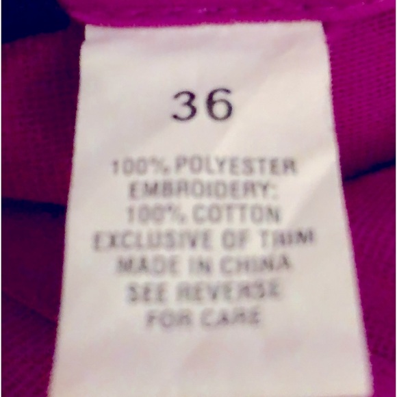 Vintage Frederick’s Of Hollywood Embroidered Floral Fuchsia Bustier Corset Set - Picture 7 of 8